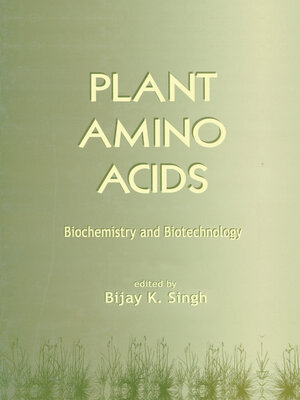 cover image of Plant Amino Acids